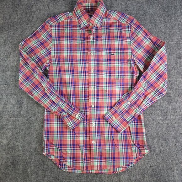 Vineyard Vines Other - Vineyard Vines Shirt XS Slim Fit Tucker Long Sleeve Button Down Multicolor Plaid